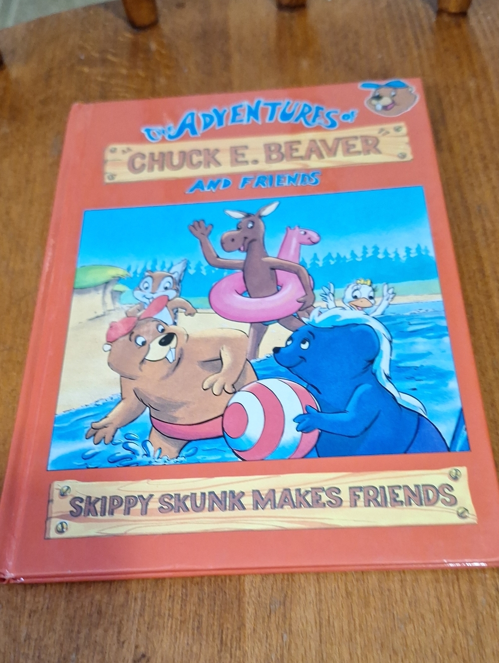 Chuck E. Beaver And Frienda Book #2- Skippy Skunk Makes Friends
